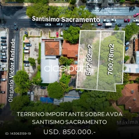 Se vende terreno importante sobre avenida santisimo sacramento — foto 2