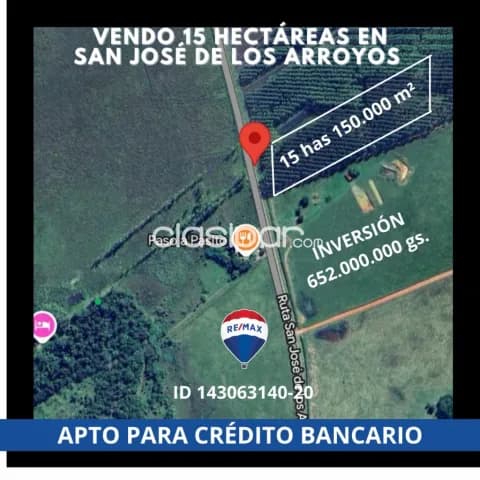 San José de los arroyos, caaguazú: Imponente 15 has, agro-ganderas, tierra fértil, foto 4