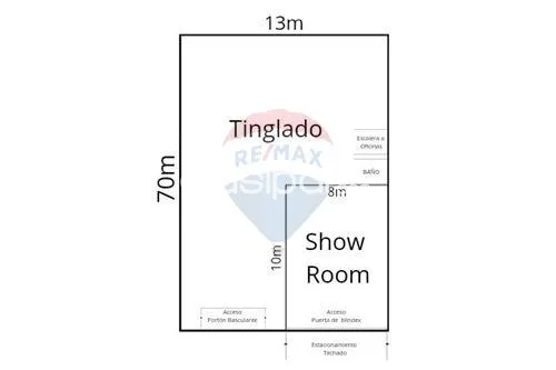 Tinglado de 910m2 en San Lorenzo c/salon para showroom y oficinas en planta alta, foto 2