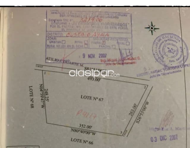 9 ha. De campo en eusebio ayala — foto principal