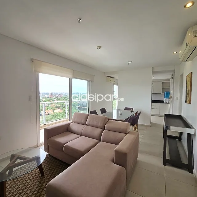 departamento amoblado de 2 dormitorios en Ycua sati zona la galería Asuncion — foto 4
