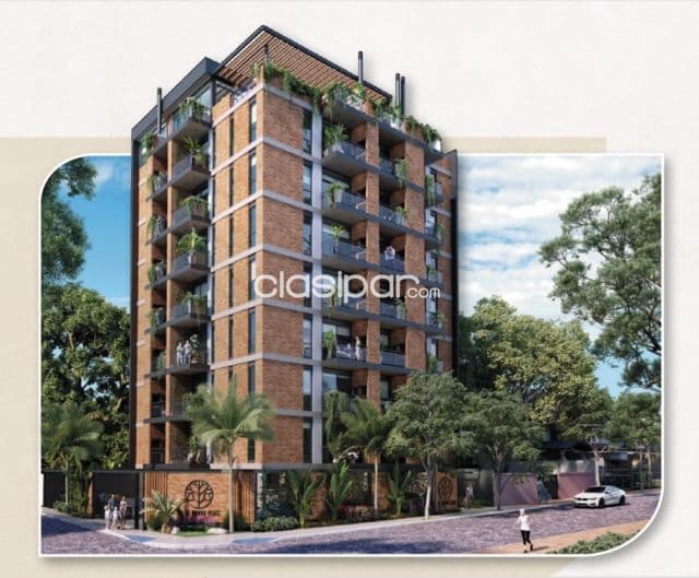 Flats, Villa Morra, Recoleta: 3 suietes, amplia recepción, ambientes climatizados, quincho