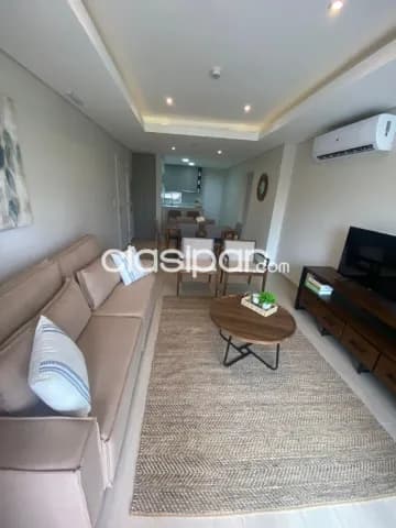 Prox. Shop del sol: Elegante depto. Amoblado, 2 dormit, recepción, balcón, equipam full, foto 3