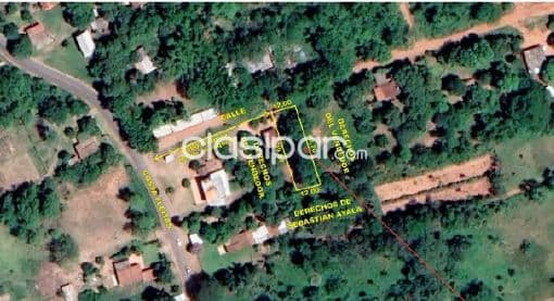 Terreno en Areguá 483m2