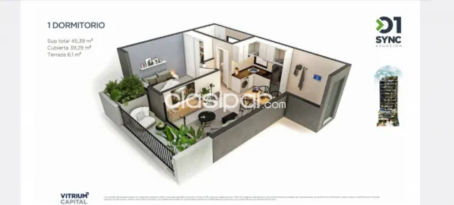 Departamento a estrenar en asuncion barrio Herrera cod 5314 — foto 2