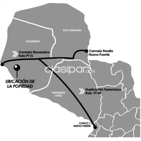 En venta propiedad única en el chaco paraguayo id: 34957, foto 2