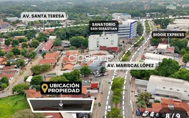 Terreno 466 m2 c/14,31 mtrs frente s/avda.mcal lopez fdo.norte a 300 mtrs sta.teresa — foto 5
