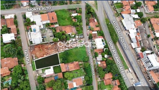 Terreno zona conmebol Luque c/15 mtrs de frente total 626 m2 s/calle tuyuty