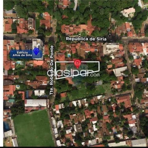 Terreno bo.Jara c/40 mtrs de frente- total 2.872 m2 a mtrs de siria y gral.santos, foto 4