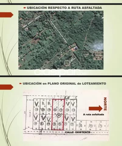 4 terrenos a 1 cdra de ruta aregua, foto 2