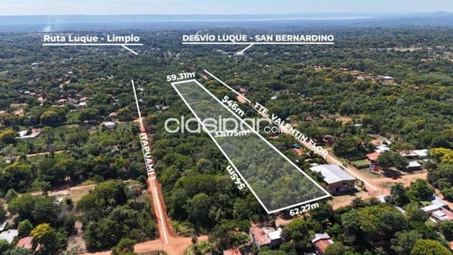 En venta terreno en Itapuami Luque ID 35355 — foto 1