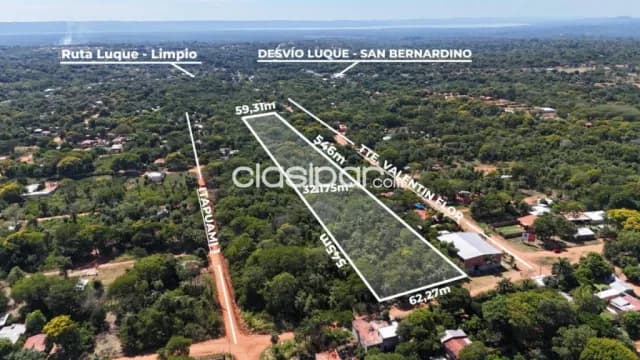 En venta terreno en Itapuami Luque ID 35355 — foto 2