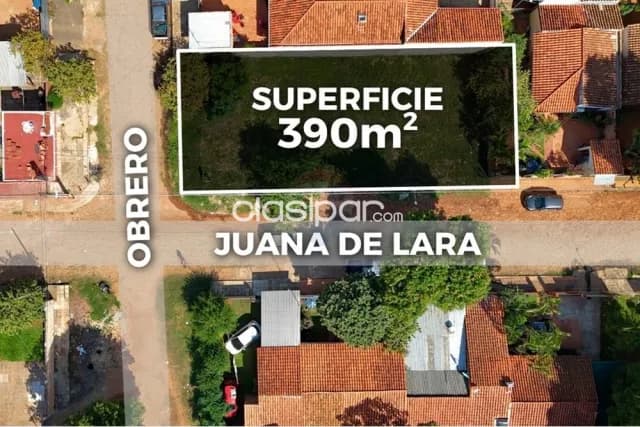 Terreno en esquina s/juana de lara y obrero-Luque a 7 min.del cit- 390 m2, foto 3