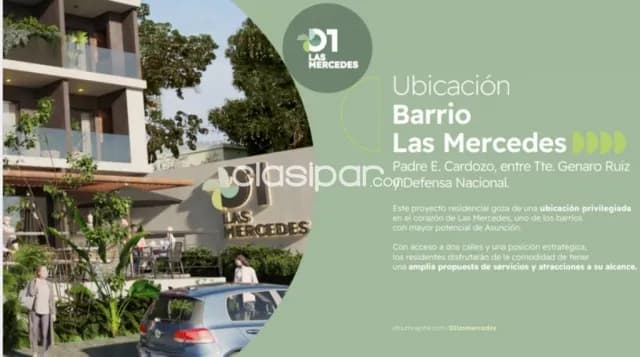 Departamento a estrenar en asuncion barrio Las Mercedes cod 5312, foto 3