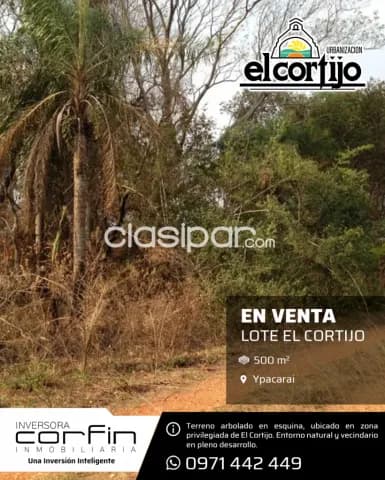 El cortijo, 500m2 en esquina, arbolado a una cuadra de la doble avenida los lapachos — foto 2