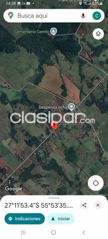 96.600 m2 en Capitan Miranda – Itapua