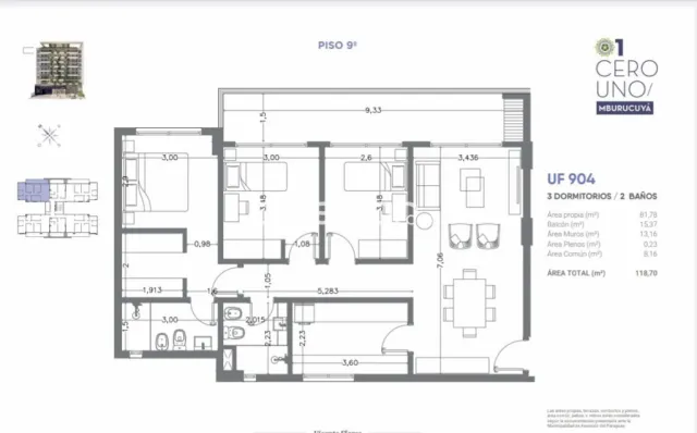 Departamento a estrenar en asuncion barrio mburucuya cod 5313 — foto 4