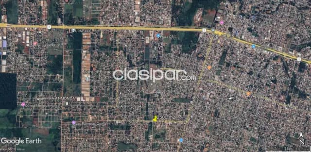 Ciudad del Este - 5 lotes formando conjunto de 2.500 m2 - esquina calle 2.000, foto 3