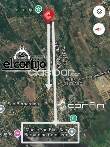 El cortijo, 823 m2, 15,47 X 54,28 media cuadra a 2 km de la ruta San Bernardino - ypacarai, foto 5