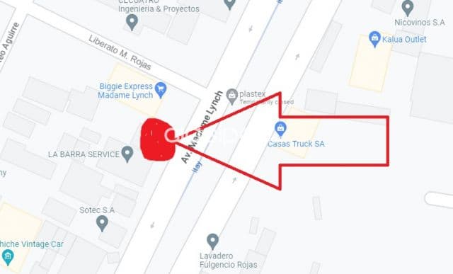 OFERTA!! Sobre la Av. Madame Linch vendo amplio terreno