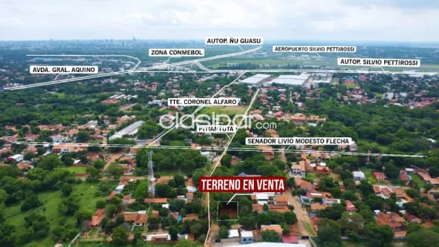 En venta terreno en esquina en el Barrio America de Luque !! — foto 5
