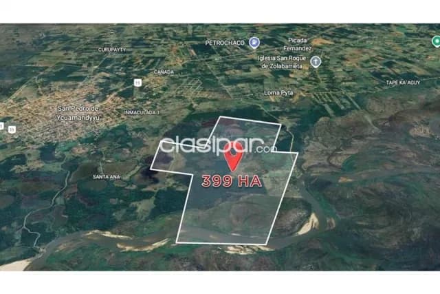 399 hectareas en quiñones cue-san pedro dl ycuamandayu-fertil ideal agricul y gana, foto 4