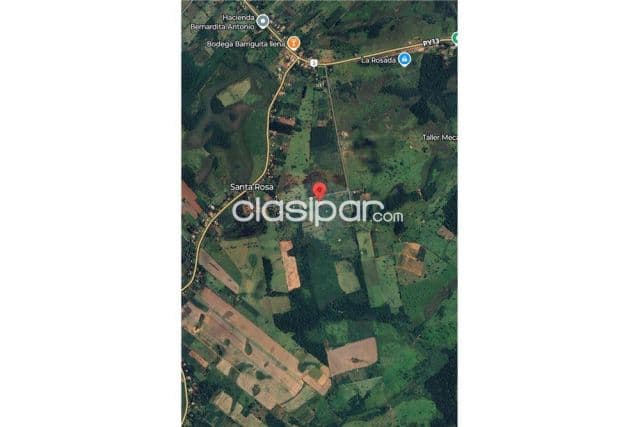 Amplia propiedad rural de 60 ha con potencial de explotación en santa rosa curuguaty