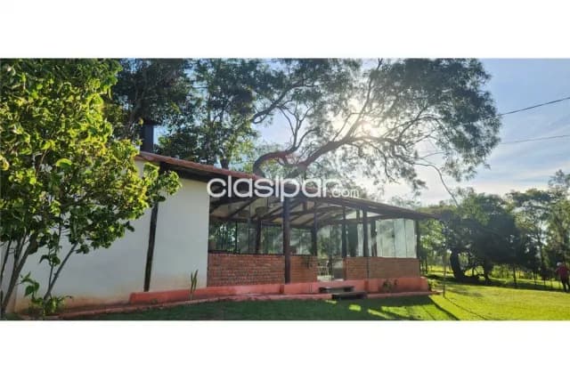 Casa de campo 13,5 ha en piribebuy-cordillera c/2 casas-piscina*galpon*suelo fert, foto 5