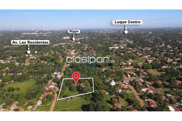 Terreno 6.755 m2 esquina-zona palacio de justicia de Luque-bo.primavera c/84 d frent, foto 4