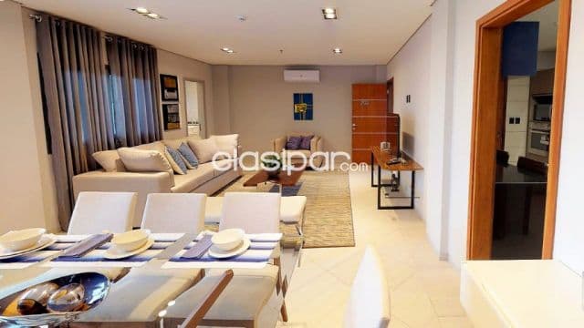 Departamento amoblado en alquiler de 2 hab en Suite, Zona Shopping del Sol, Las Lomas
