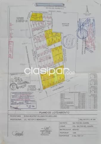 Terrenos en pleno centro de saltos del guaira, foto 2
