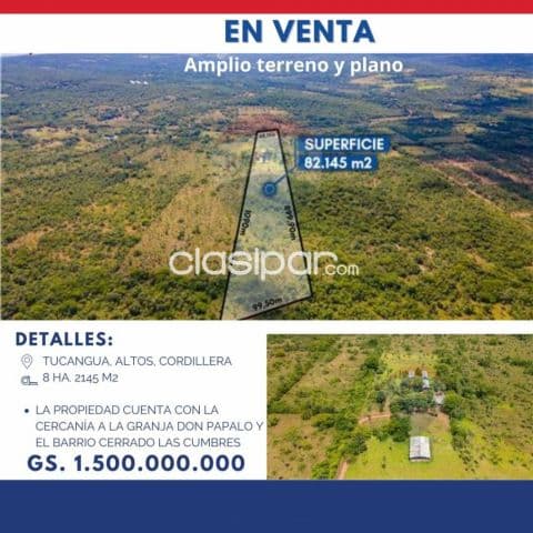 Altos, cordillera: 8.2 has, granja p/ ecoturismo, arroyos, avicola, infraestructura — foto 1