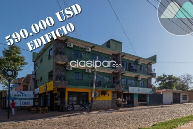 Edificio con 3 salones y 4 dptos. Lambaré, zona municipalidad, foto 1