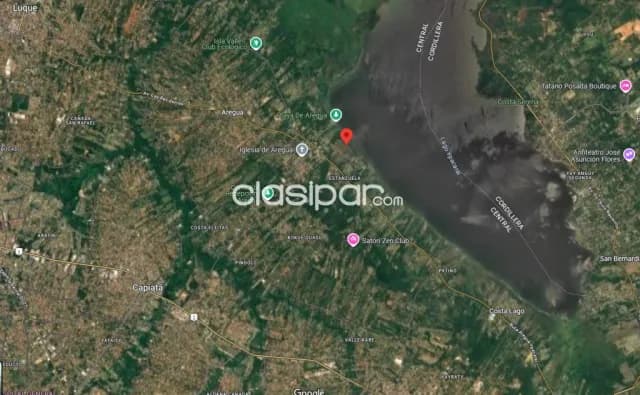 Areguá, ypacaraí, s/ ruta: 24 has, vista panorámica al lago, p/ urbanizaciones loteamiento, foto 2