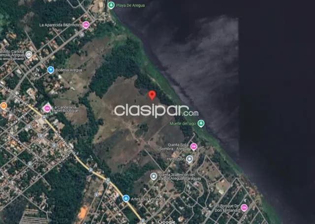 Areguá, ypacaraí, s/ ruta: 24 has, vista panorámica al lago, p/ urbanizaciones loteamiento, foto 3
