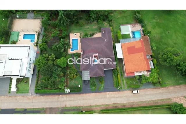 Fina casa en el parana country club-hernandarias c/4 hab.piscina - terreno 2056 m2 — foto 5