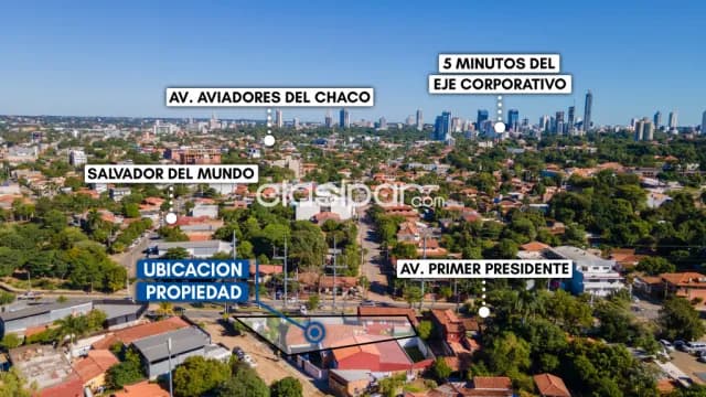 S/ av. Primer presidente en esquina: 619 m2 inmejorables, p/ construcciones edificios, foto 4