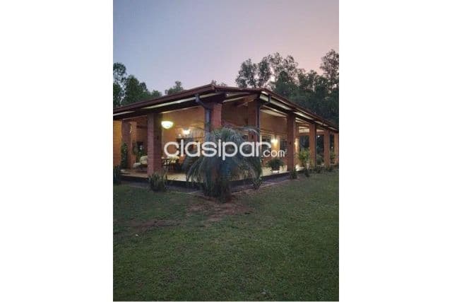 De hermosa casa quinta en pirayu — foto principal