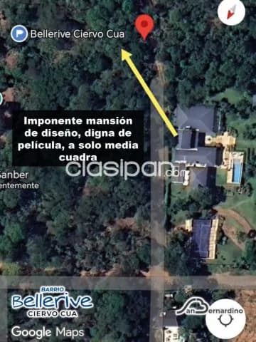 468 m2 imponente terreno en barrio bellerive ciervo cua, San Bernardino, foto 4