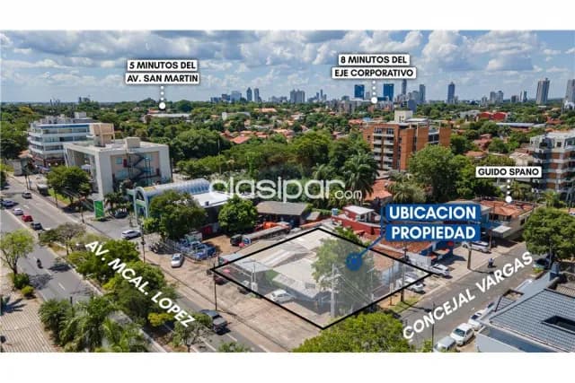 Terreno - Venta - Paraguay Asunción Herrera AMPLIO TERRENO EN ESQUINA SOBRE MCAL LOPEZ 85, foto 4