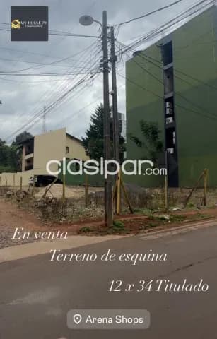hermoso terreno de esquina, a lado del Shopping Arena, de 12 X 34 titulado, foto 2