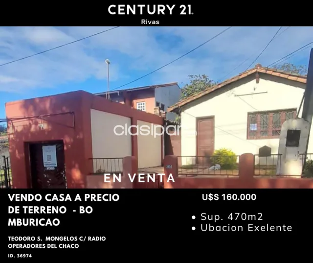 Casa A Precio De Terreno Bo Mburicao, foto 2