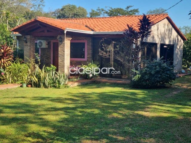 En venta hermosa casa, ideal para quinta, propiedad de 3.885 m2,, ubicado en yaguaron !! — foto 1