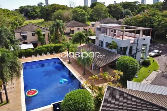 Cond. Botánica 3: Elegante residencia, en ykua sati, 3 máster suites, piscina, seg. 24/7 — foto 5