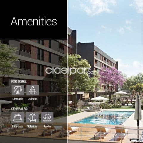 En venta departamentos en pozo Urban Cumbres Asunción