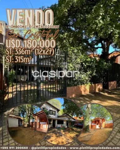 Hermosa propiedad a refaccionar ó demoler barrio san cristobal, foto 2