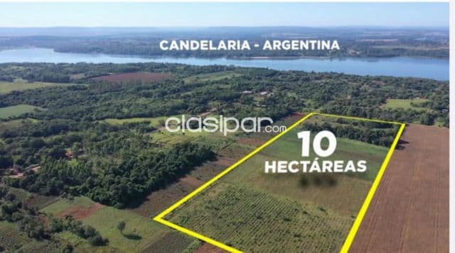 10 hectáreas a pasos del puerto campichuelo de cambyreta — foto 1
