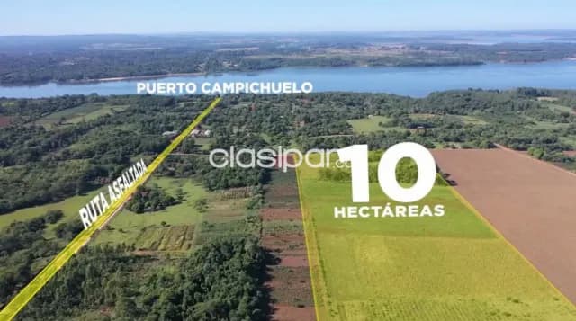 10 hectáreas a pasos del puerto campichuelo de cambyreta — foto 3