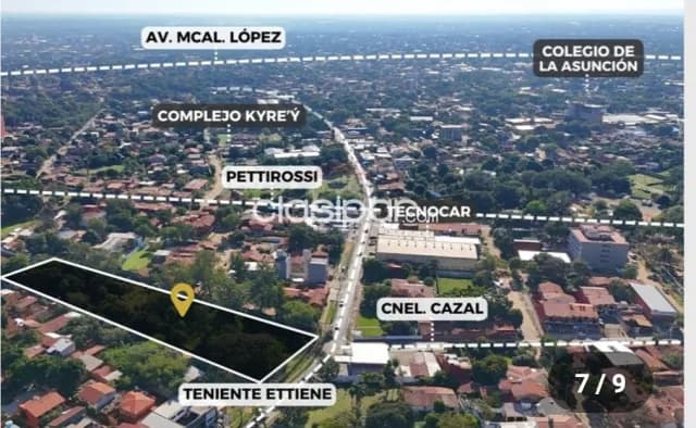 6.000 m2 unico terreno esquina fdo.zona norte s/tte.ettiene ideal p/todo proyecto, foto 2