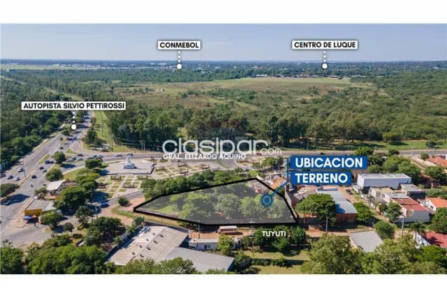 amplio Terreno en Luque con salida a la Avda. Silvio Pettirossi — foto 3